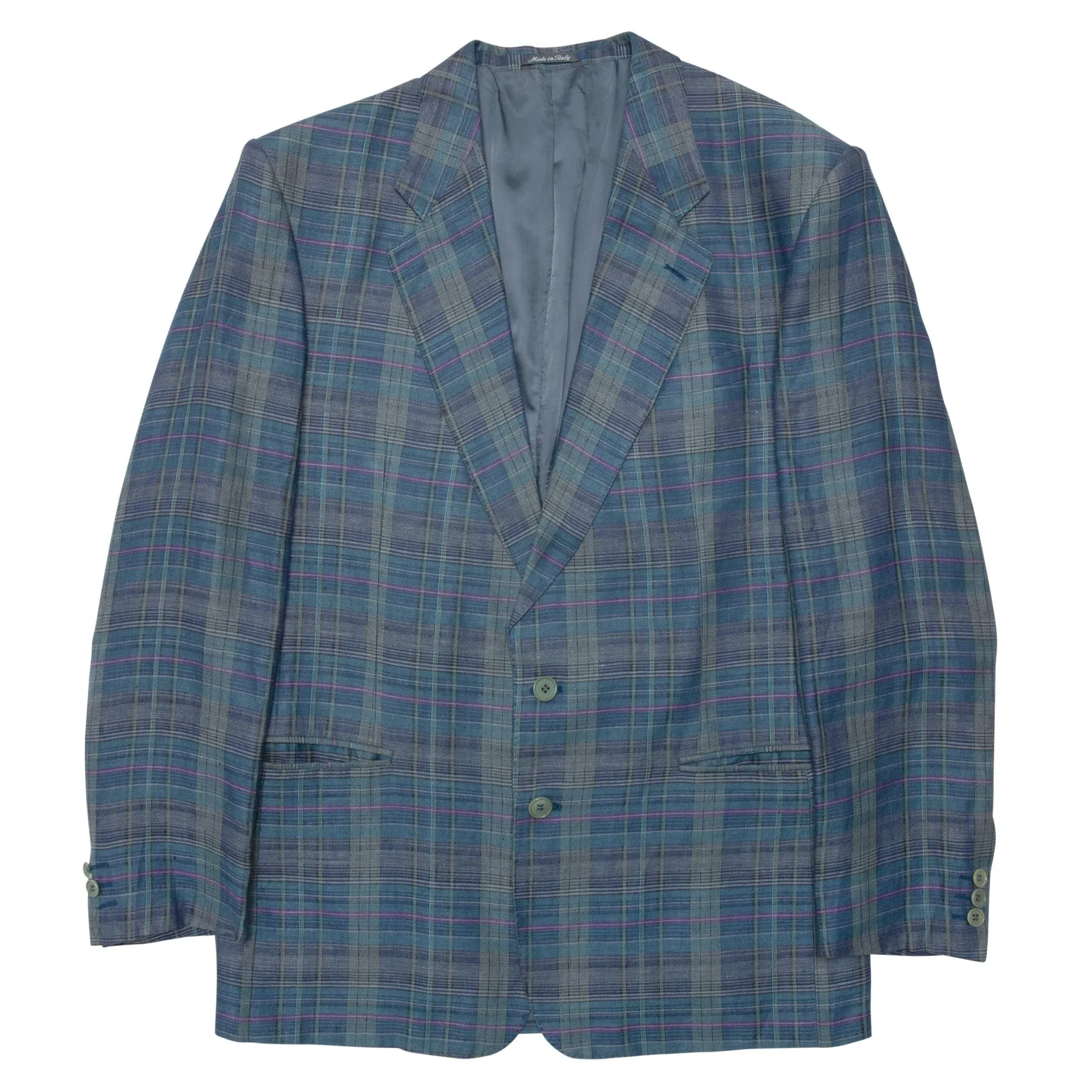 70s, Linen Slubs, Faint Iridescence, Sacco Construction, Neo-Dandy