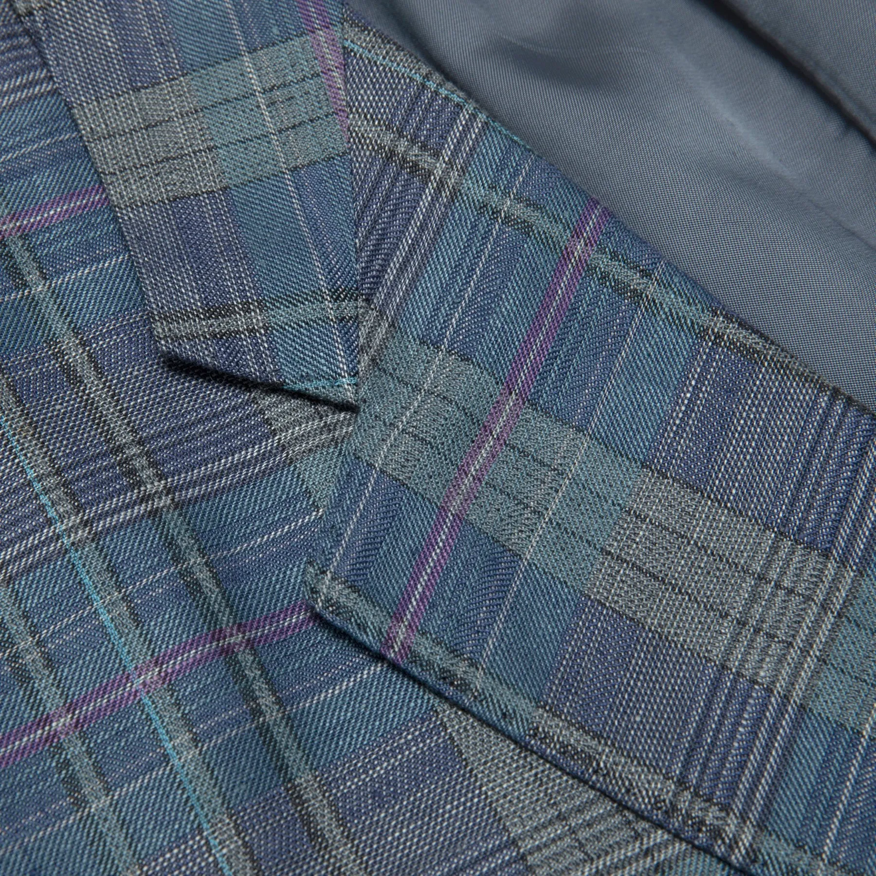 70s, Linen Slubs, Faint Iridescence, Sacco Construction, Neo-Dandy