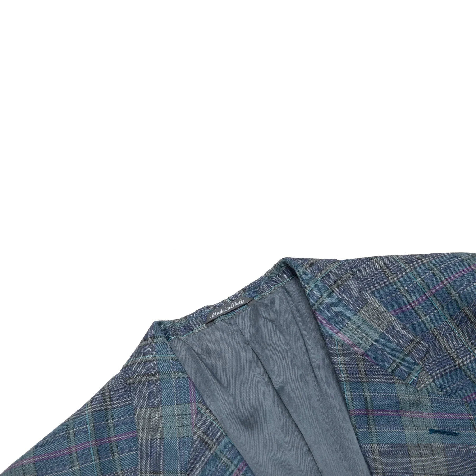 70s, Linen Slubs, Faint Iridescence, Sacco Construction, Neo-Dandy