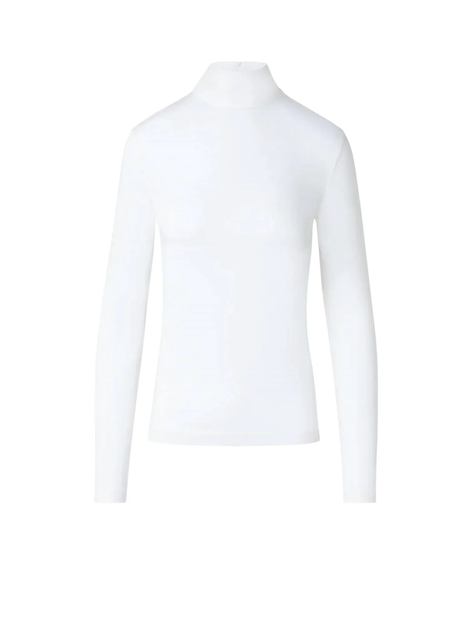 Akris Punto - Turtleneck Zip Back Jersey Top