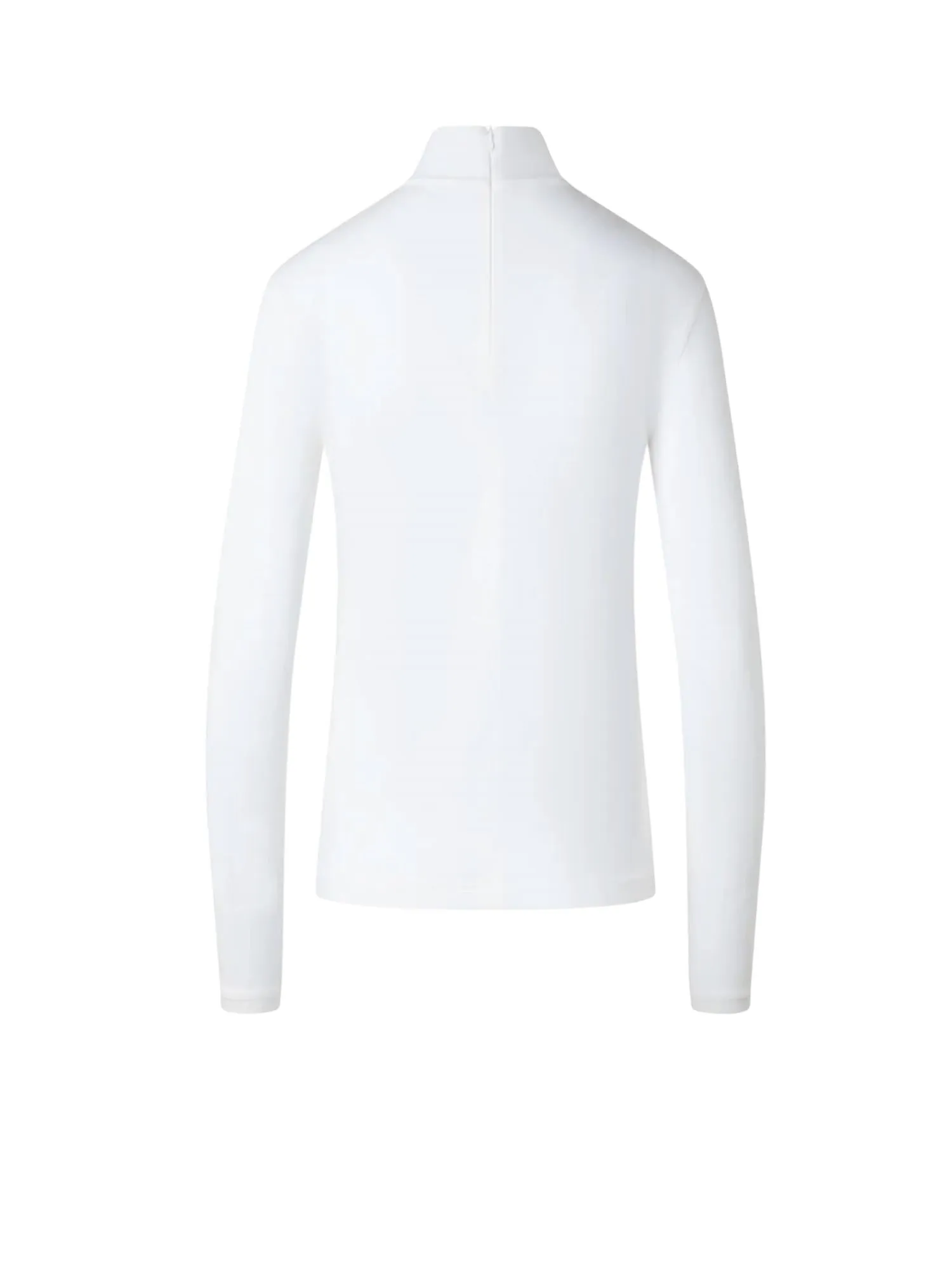 Akris Punto - Turtleneck Zip Back Jersey Top