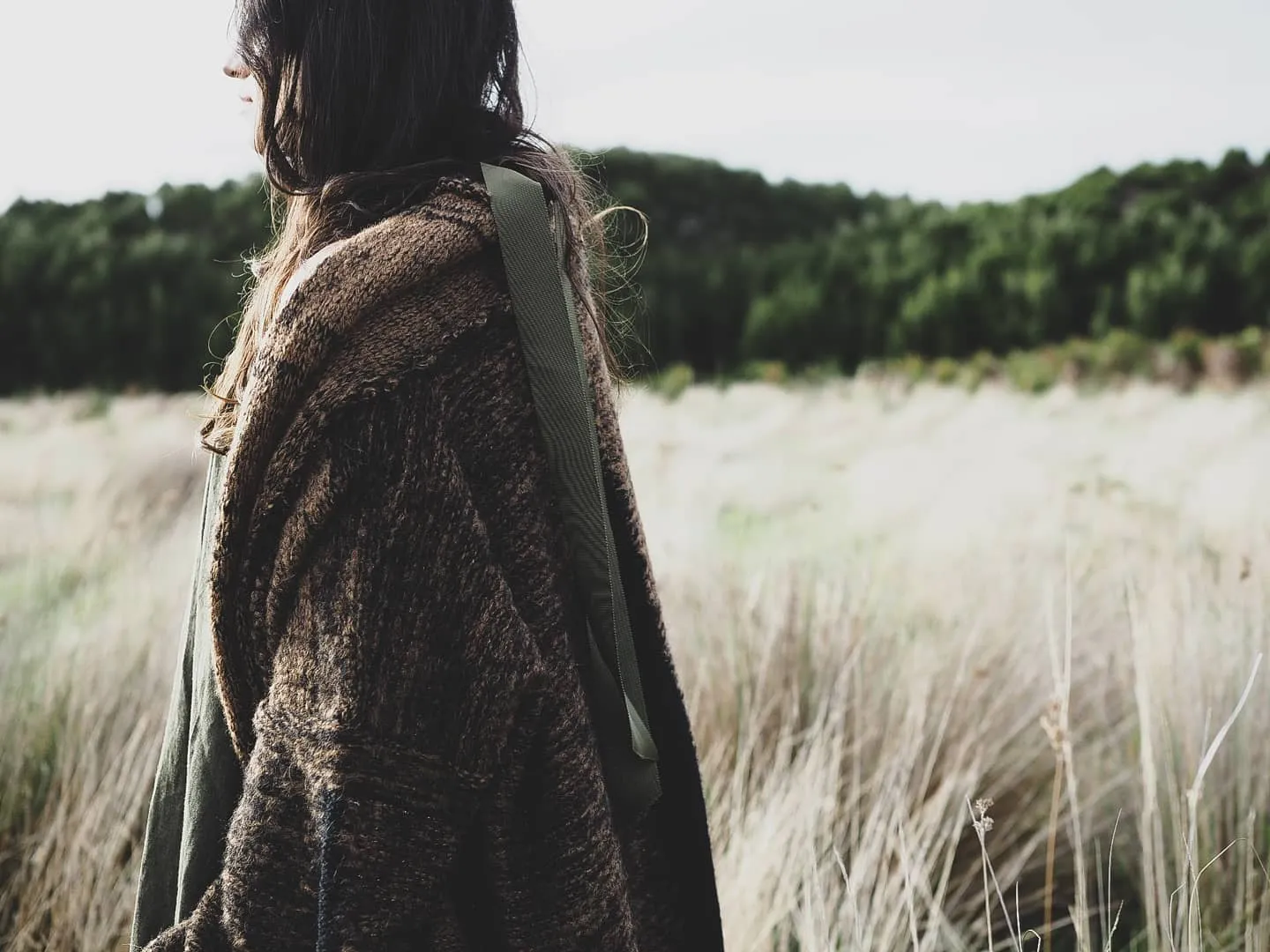 Amano alpaca kimono style cardigan with mesh detail - oat