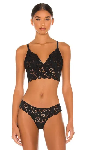eberjey Naya The Classic Longline Bra in Black