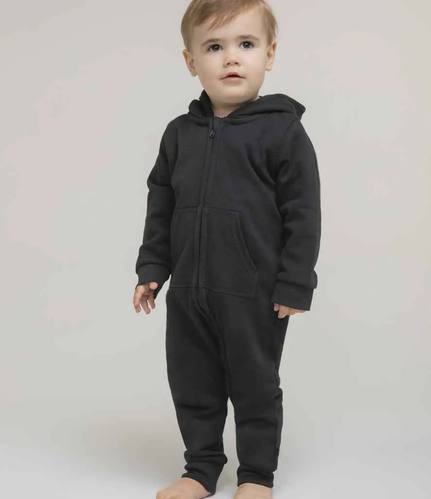 Larkwood Baby/Toddler Fleece All In One | Black