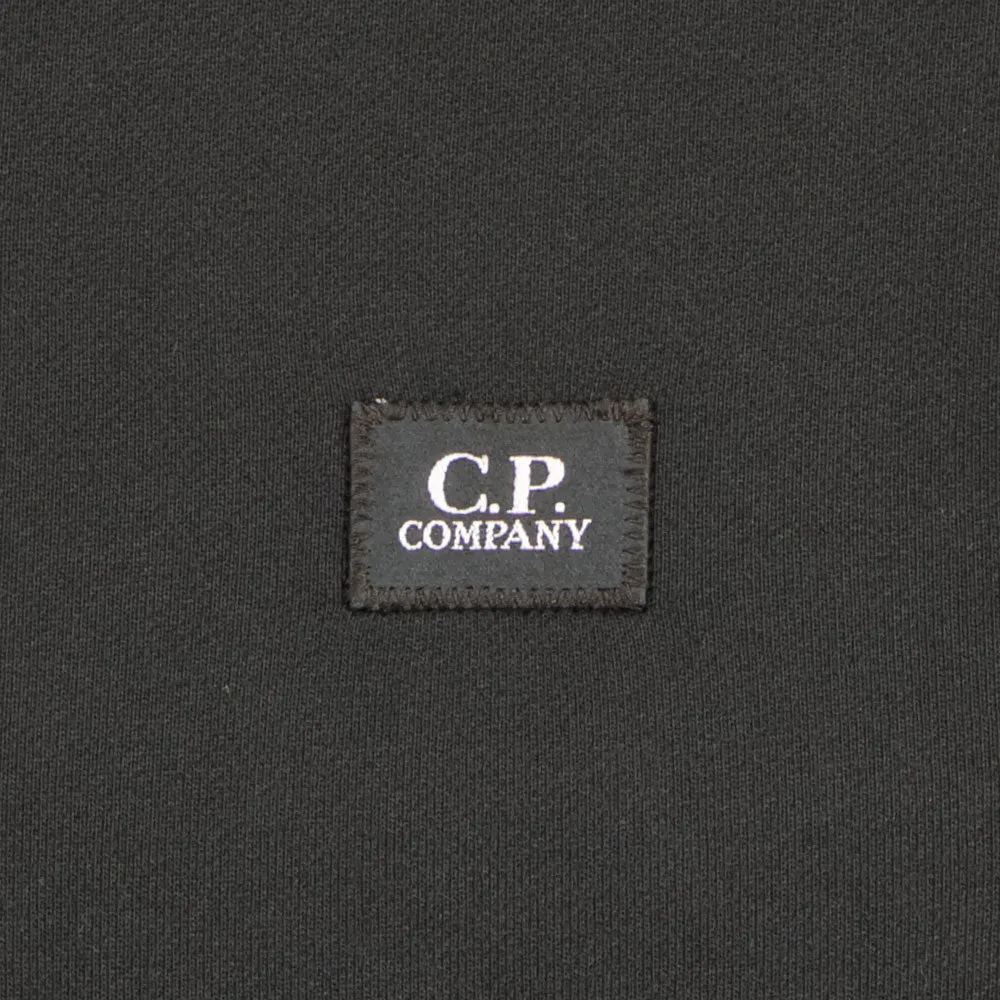 Logo Patch Quarter Button Sweatshirt