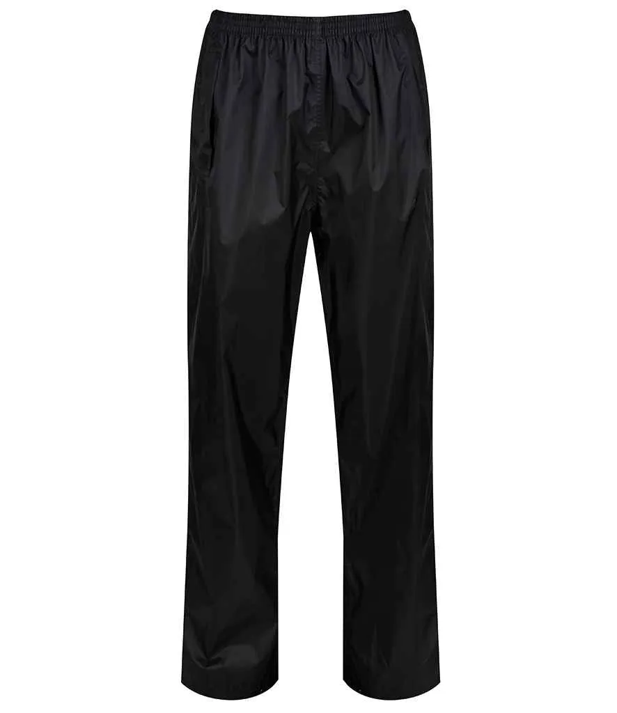 Regatta Ladies Pro Packaway Overtrousers | Black
