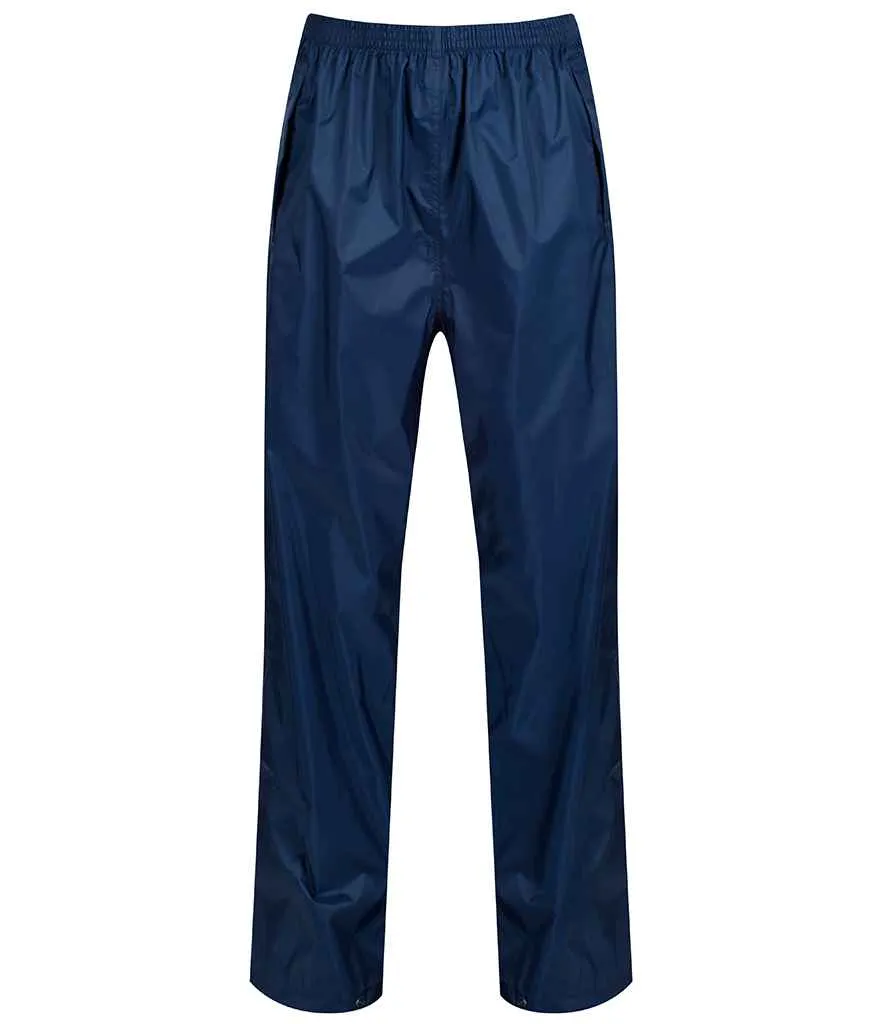 Regatta Ladies Pro Packaway Overtrousers | Navy