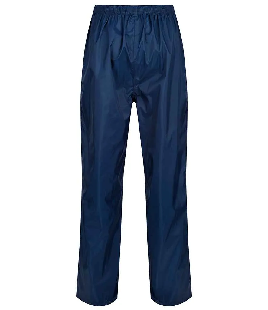 Regatta Ladies Pro Packaway Overtrousers | Navy