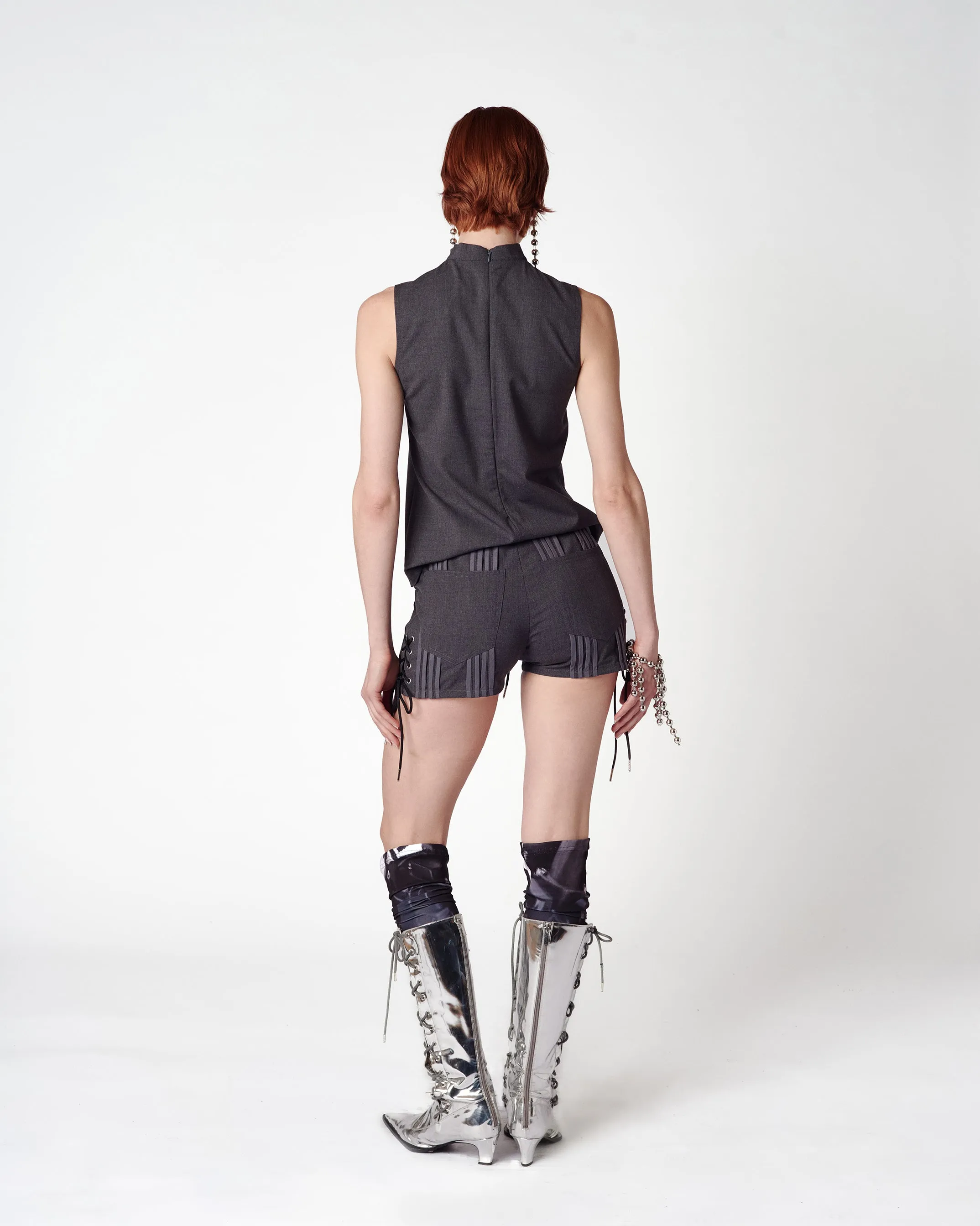 WOOL SLEEVELESS TOP