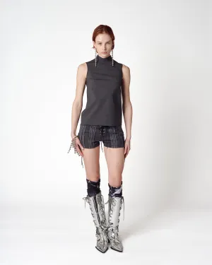 WOOL SLEEVELESS TOP